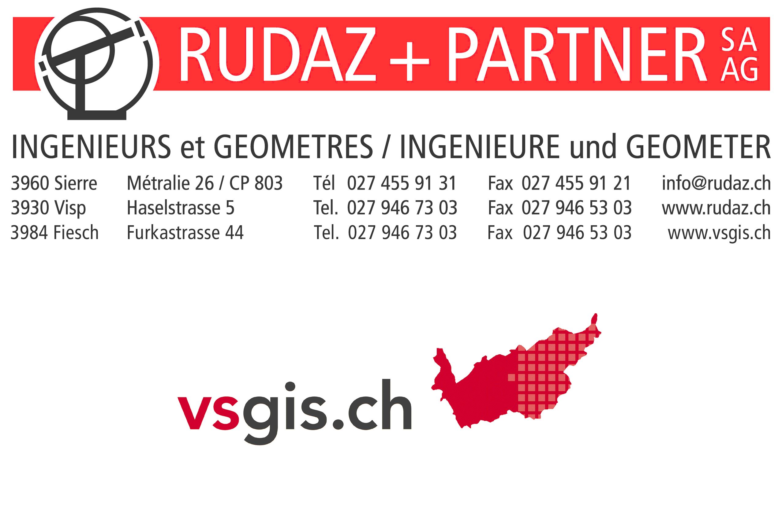 Rudaz + Partner SA/AG Ingénieurs et Géomètres